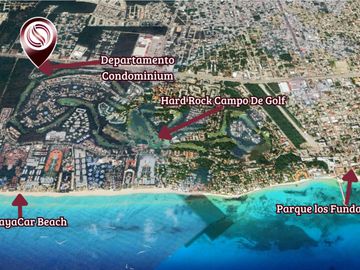 Penthouse con roof top, alberca privada, Range de Golf, pickleball, venta, Playacar, Playa del Carmen.