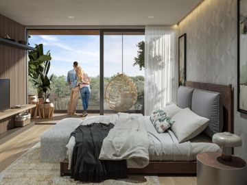 Penthouse con roof top, alberca privada, Range de Golf, pickleball, venta, Playacar, Playa del Carmen.