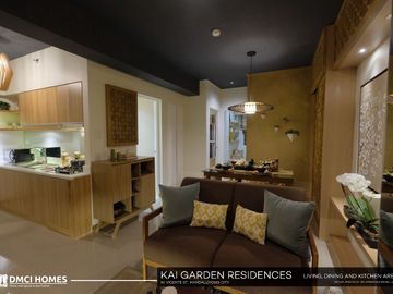 12% Down Payment in 21months Promo! 2 Bedroom Condo Unit RFO Kai Garden Residences in Dansalan, Mandaluyong City Near MRT Boni, Rockwell, Powerplant M