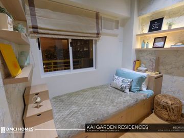 12% Down Payment in 21months Promo! 2 Bedroom Condo Unit RFO Kai Garden Residences in Dansalan, Mandaluyong City Near MRT Boni, Rockwell, Powerplant M