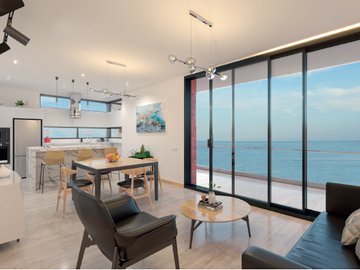 Suite en venta Vista al mar, sector Playa Murciélago, Manta, Ecuador