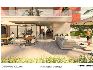 Suite en venta Vista al mar, sector Playa Murciélago, Manta, Ecuador