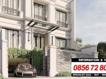 RUMAH LUXURY MODERN CLASSIC NEW di Jl LOMBOK, MENTENG, JAKPUS