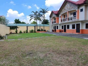 1296sqm Corner  Lot  with 4 units 2-storey apartment and Bungalow House with pool for SALE in Malabanias Angeles City Pampanga
