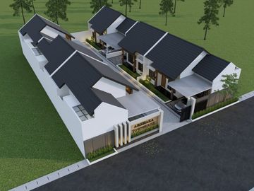 Arshaka Townhouse Hunian Asri dekat Pasar Sleman