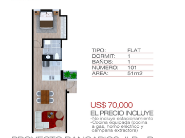 PRE VENTA DEPARTAMENTO, URB. BANCARIOS, JOSE LUIS BUSTAMANTE Y RIVERO