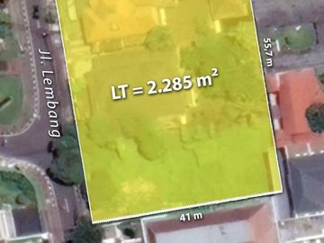 DIJUAL RUMAH JL LEMBANG / MENTENG, JAKPUS (DEPAN DANAU)