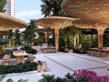 Condominio con  Pet park, Junior Club, Alberca, pre-construcción, Boulevard Colosio venta, Cancun.