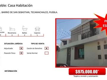 Hermosa casa de recuperación bancaria en excelente y confortable zona