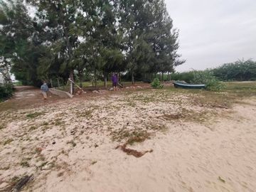Land for sale on Chao Samran beach, good location, cheap price.