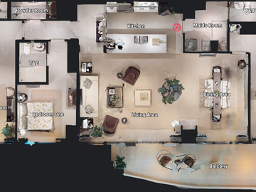 4BR Penthouse Unit For Sale in The Residences, Azuela Cove, North Tower, Davao City