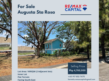 Augusta Sta Rosa 338SQM Vacant lot for sale for Php 9,400,000 only