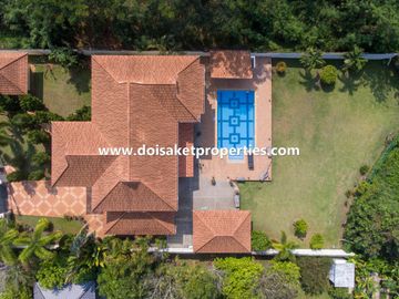 (HS332-04) Outstanding 4-Bedroom Family Home with Swimming Pool for Sale in Luang Nuea, Doi Saket