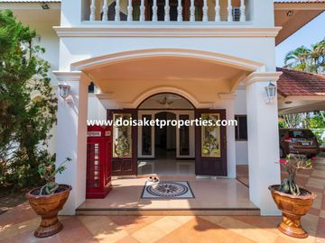 (HS332-04) Outstanding 4-Bedroom Family Home with Swimming Pool for Sale in Luang Nuea, Doi Saket