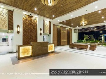 Oak Harbor Residences RFO 1 2 Bedroom Condo in Marina Bay Jackson Avenue Asiaworld City Parañaque Near SM Mall of Asia Uniwide Coastal Mall Pagcor Ent
