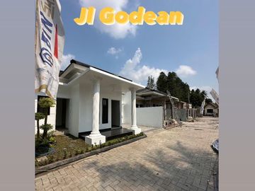 DIJUAL RUMAH KLASIK MODERN SIAP HUNI DAN PROSES BANGUN DI JL GODEAN