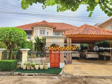 Luxury detached house for sale Chuanchuen Regent Village, Ratchaphruek, 102.5 sq m., 5 bedrooms, 3 bathrooms, only 17.90MB