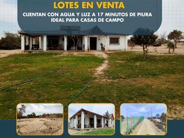 VENDO TERRENOS PARA CASAS DE CAMPO, CATACAOS - PIURA