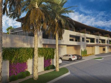 Condominio con jacuzzi, alberca, gimnasio, en venta Puerto los Cabos.