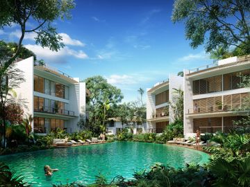 DEPARTAMENTOS A LA VENTA EN TULUM DE 2 HABITACIONES