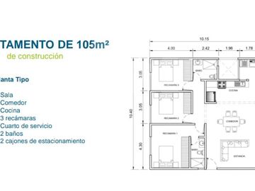 DEPARTAMENTO EN  RESIDENCIAL LAUREL EN CHULAVISTA, CUERNAVACA