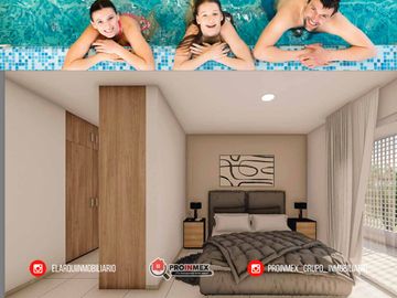 VENTA | DEPARTAMENTOS FRACC JOYAS DE MOCAMBO A 2 MINUTOS PLAZA AMERICAS