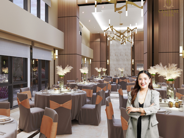 Preselling Prime-Corner 1-bedroom unit with balcony, with maid's room (66 SQM - 3rd floor) in 9 Central Park - First every residential tower in NGC - 