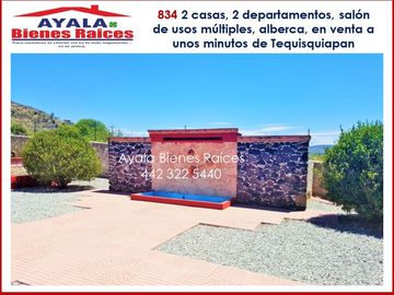 CASA EN VENTA EN QUERETARO. A 20 MINUTOS DE TEQUISQUIAPAN $17,200,000. EL BUEN GUSTO Y LA COMODIDAD EN UN SOLO LUGAR