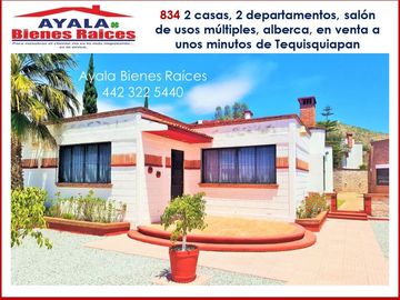 CASA EN VENTA EN QUERETARO. A 20 MINUTOS DE TEQUISQUIAPAN $17,200,000. EL BUEN GUSTO Y LA COMODIDAD EN UN SOLO LUGAR