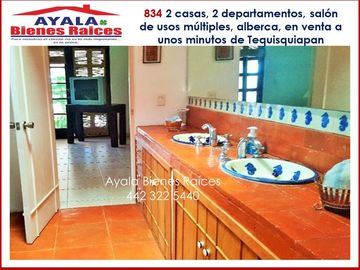 CASA EN VENTA EN QUERETARO. A 20 MINUTOS DE TEQUISQUIAPAN $17,200,000. EL BUEN GUSTO Y LA COMODIDAD EN UN SOLO LUGAR