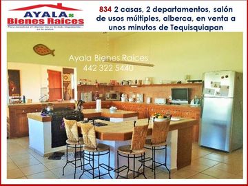 CASA EN VENTA EN QUERETARO. A 20 MINUTOS DE TEQUISQUIAPAN $17,200,000. EL BUEN GUSTO Y LA COMODIDAD EN UN SOLO LUGAR
