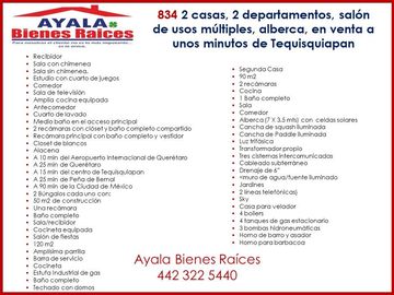 CASA EN VENTA EN QUERETARO. A 20 MINUTOS DE TEQUISQUIAPAN $17,200,000. EL BUEN GUSTO Y LA COMODIDAD EN UN SOLO LUGAR