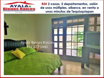 CASA EN VENTA EN QUERETARO. A 20 MINUTOS DE TEQUISQUIAPAN $17,200,000. EL BUEN GUSTO Y LA COMODIDAD EN UN SOLO LUGAR