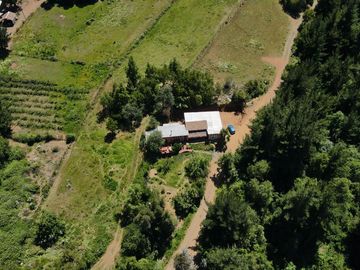 Se VENDE Casa con parcela de 11,25 hás en Rabones, Colbun VII región