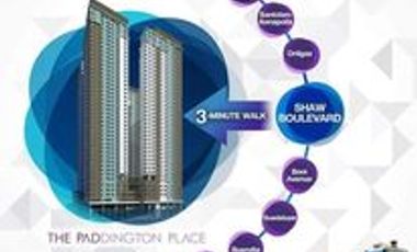 Studio 13k monthly The Paddington Place Pre selling condo in Mandaluyong  NO BIG CASH OUT! BIG PROMO! upto 15% discountalong edsa near sm megamall