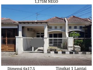 Semi Furnish SIap Huni Rumah Nirwana Eksekutif Surabaya Timur dkt Medokan Baruk Nirwana