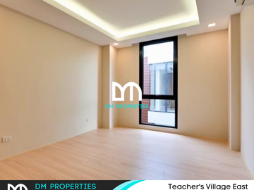 For Sale: 3-Storey Townhouse with Roof Deck in Teacher's Village East, Quezon City