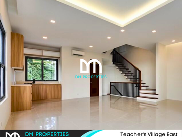 For Sale: 3-Storey Townhouse with Roof Deck in Teacher's Village East, Quezon City