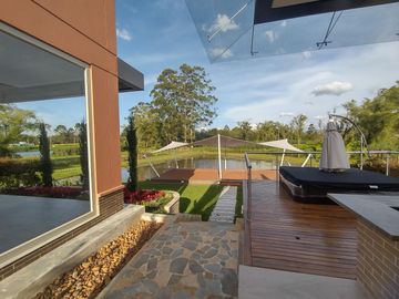 New, Modern One Level Home With Lake and Many Extras - Top Community Llanogrande
