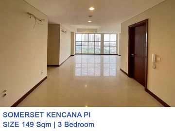 For Sale Apartement Somerset Kencana 3 Bedroom Unfurnished