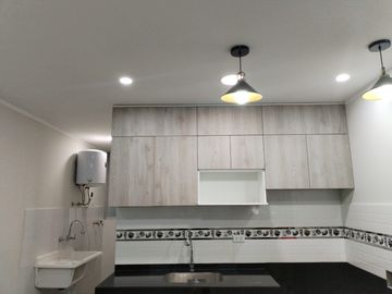 Moderno Departamento frente a Parque, 3 Habitaciones en Los Olivos