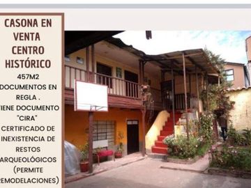 VENDO CASA EN CUZCO 457 MTS2 CERCA PZA ARMAS CUZCO.