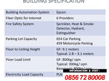 DIJUAL GEDUNG KOMERSIAL GRADE A at Jl TB SIMATUPANG, JAKSEL