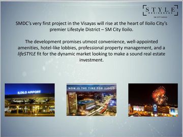 PRE SELLING condo in SM iloilo NO SPOT DOWN promo as low as 12k monthly