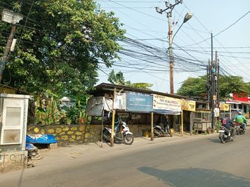 Lahan Srategis Cocok Bangun Usaha di Tepi Jalan Dekat Tol Sawangan