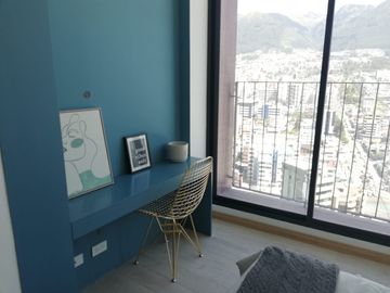 DEPARTAMENTO DE DOS HABITACIONES EN EL PISO 9