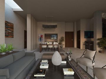 Casa de 1 planta con 3 rec y estudio en Magnolia Residencial Sn Miguel d Allende