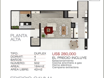 PREVENTA DEPARTAMENTO, URB. QUINTA SAMAY, CAYMA