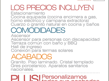 PREVENTA DEPARTAMENTO, URB. QUINTA SAMAY, CAYMA