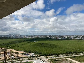 Departamento en cancún de 3 recamras en venta con vista al mar